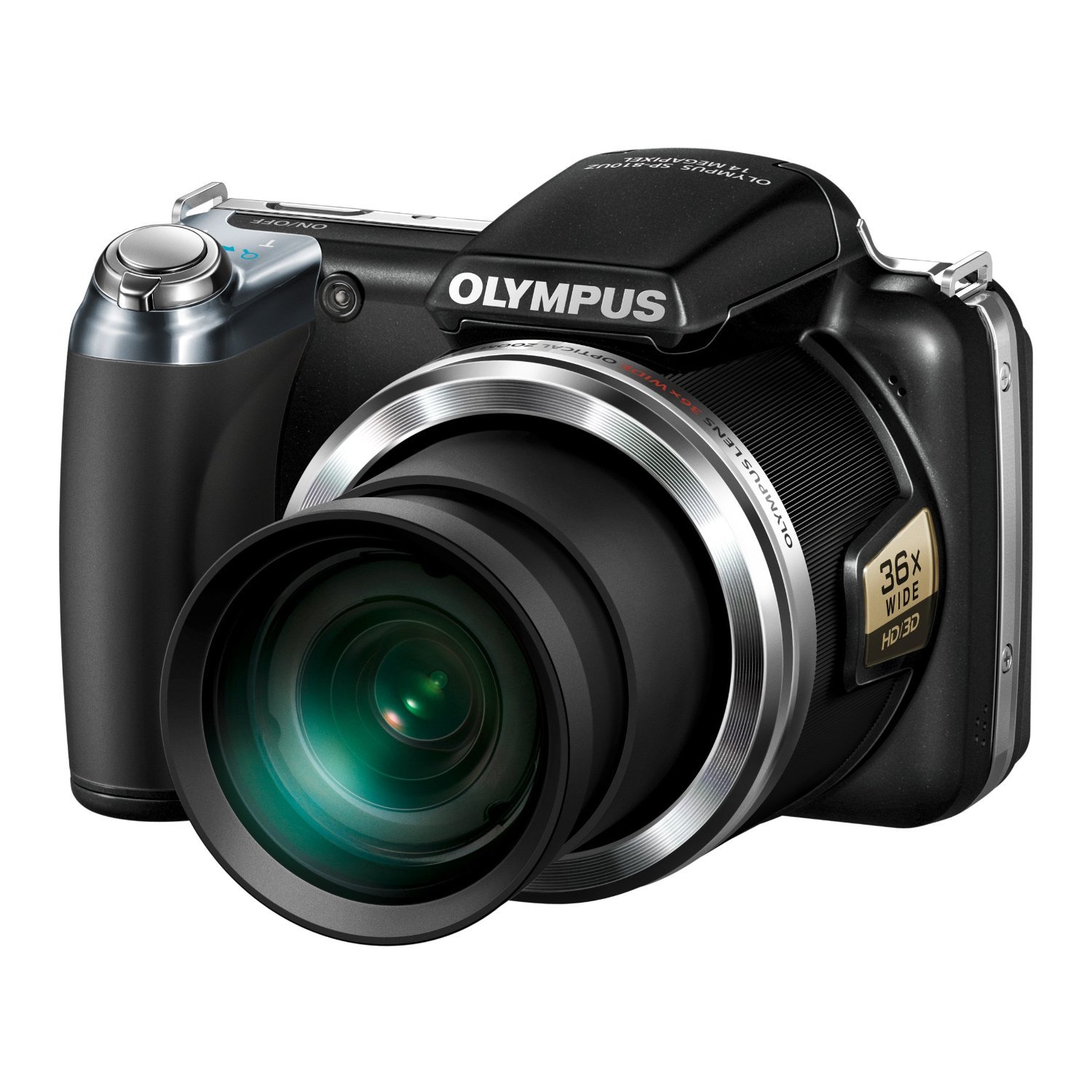 Olympus SP-810UZ Compact Digital Camera - Black (14.0MP, 3.0 inch
