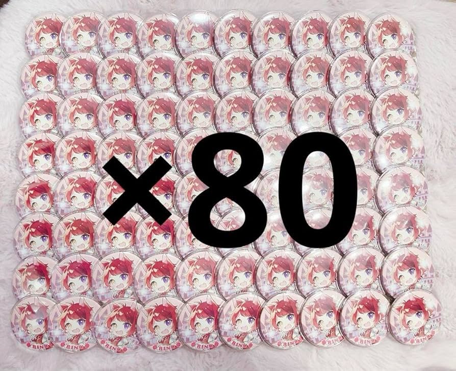 Amazon.co.jp: 莉犬くん すとねくデフォ缶バッジ 80 : おもちゃ