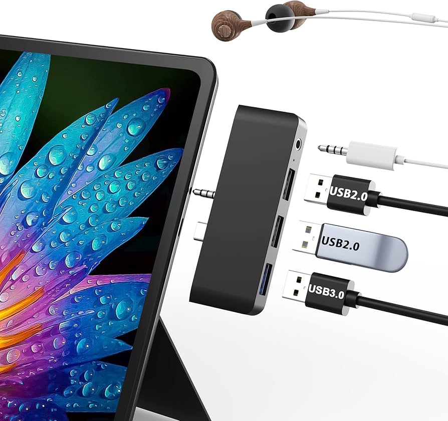 Amazon | Microsoft Surface Go専用 USBハブ Surface Go 3 3.0ポート