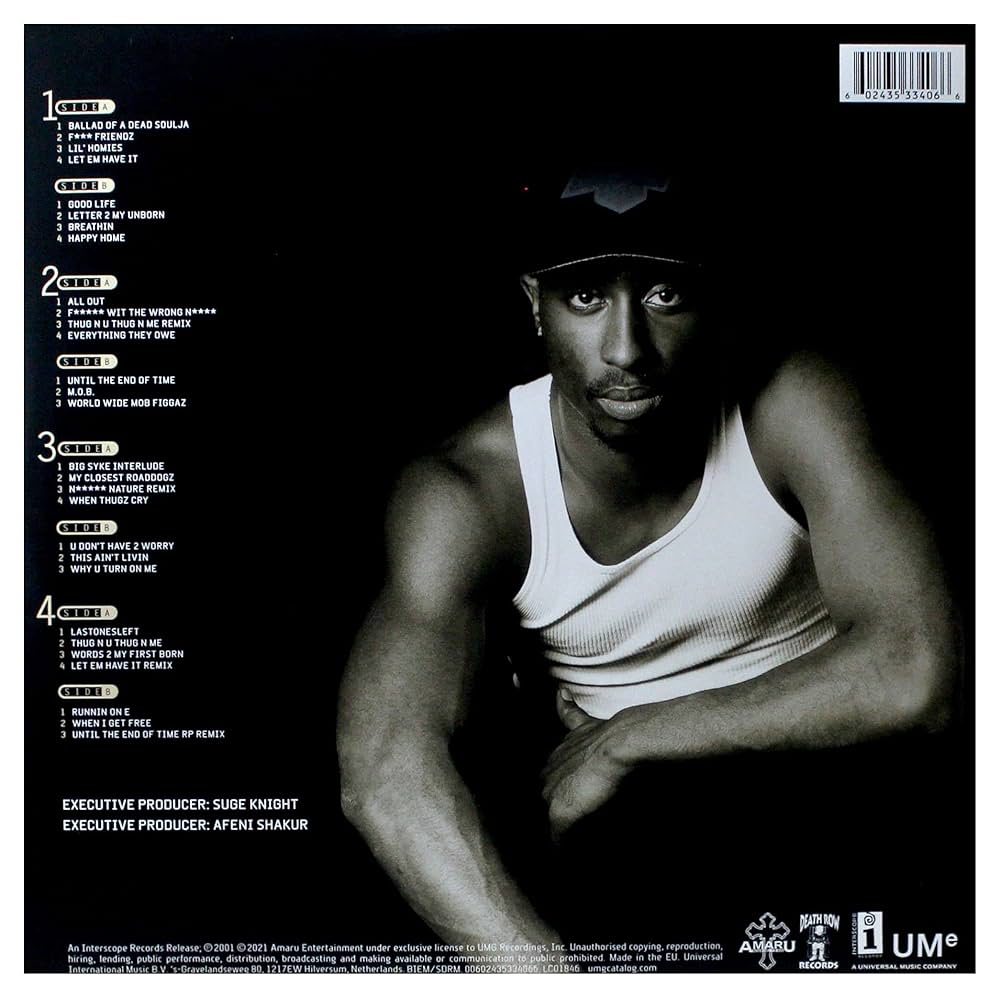 Until The End Of Time(X) (4Lp): 2PAC: Amazon.ca: Music