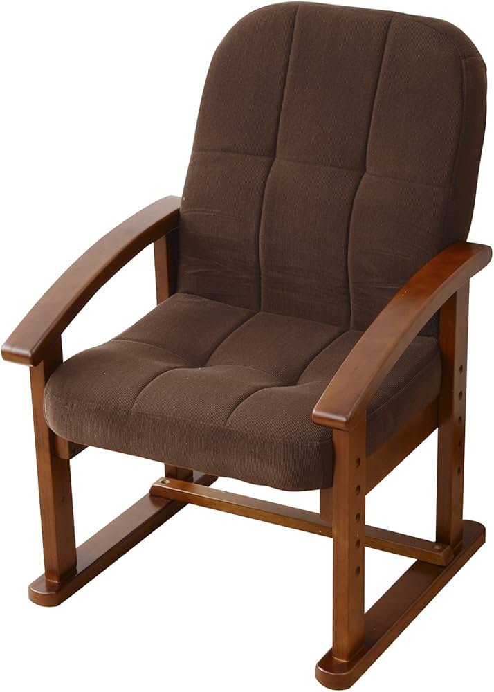 Amazon｜山善(YAMAZEN) 組立て要らず 立ち上がり楽々高座椅子 モカ