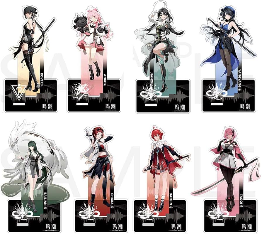 Amazon.co.jp: アクリルスタンド ゲーム周辺 アクリルフィギュア 両面