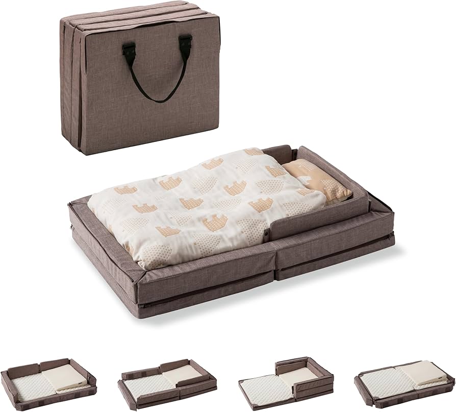 Amazon.co.jp: これ1つでOK！どこでもベビー寝具【ファルスカ