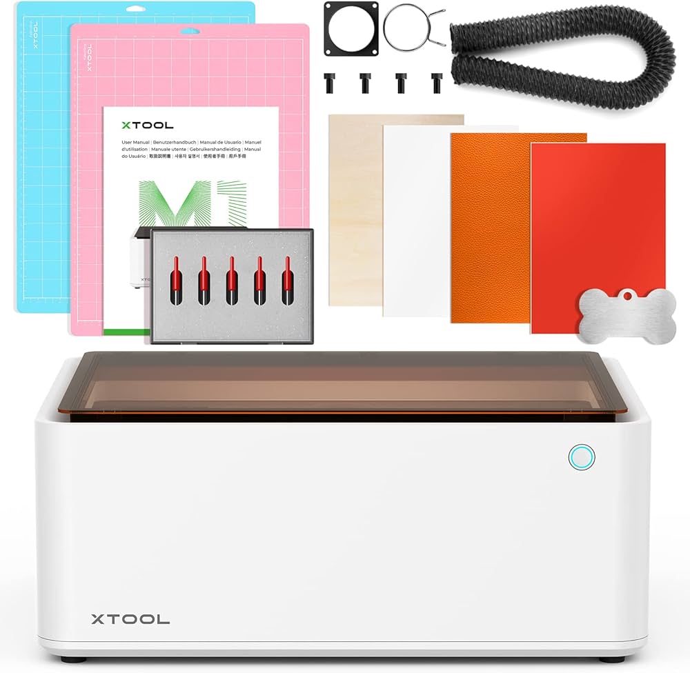 Amazon.co.jp: xTool M1 レーザー彫刻機 5Wレーザー出力 3-in-1