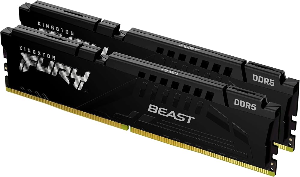 Amazon | Kingston FURY Beast Black DDR5 32GB (2x16GB) 6800MT/s