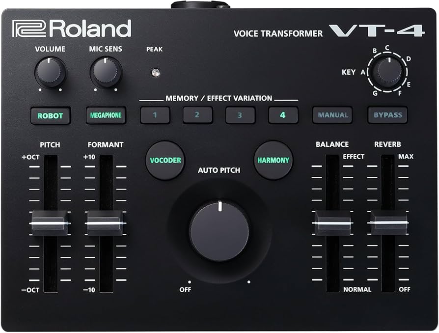 Amazon | Roland ローランド ボイストランスフォーマー VT-4 ボイス