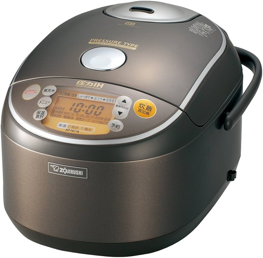 Amazon | ZOJIRUSHI 圧力IH炊飯ジャー 【1升炊き】 NP-NC18-TC