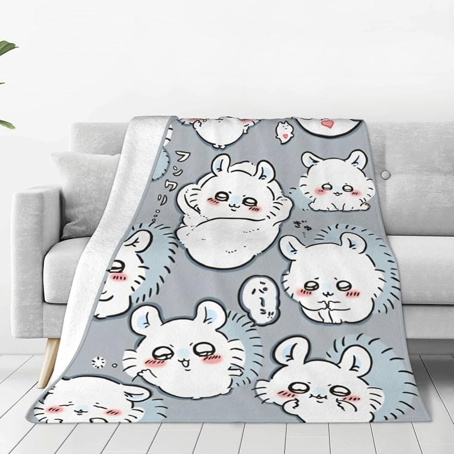 Amazon｜ブランケット フランネル柔らかいふわふわ毛布シングル 防ダニ