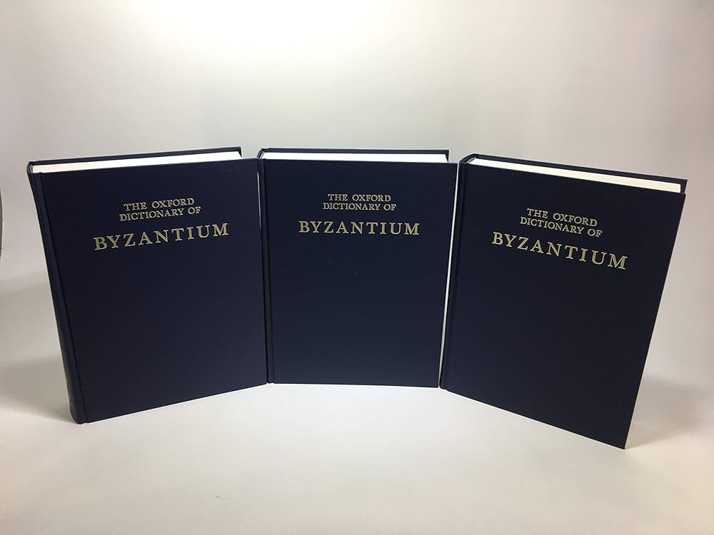 Amazon.com: The Oxford Dictionary of Byzantium (3-Volume Set