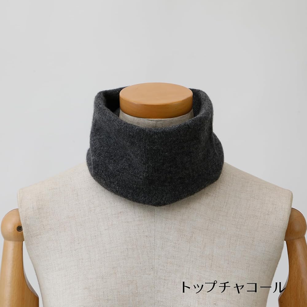 Amazon | [TACHO] カシミヤ100% ネックウォーマー スヌード 日本製