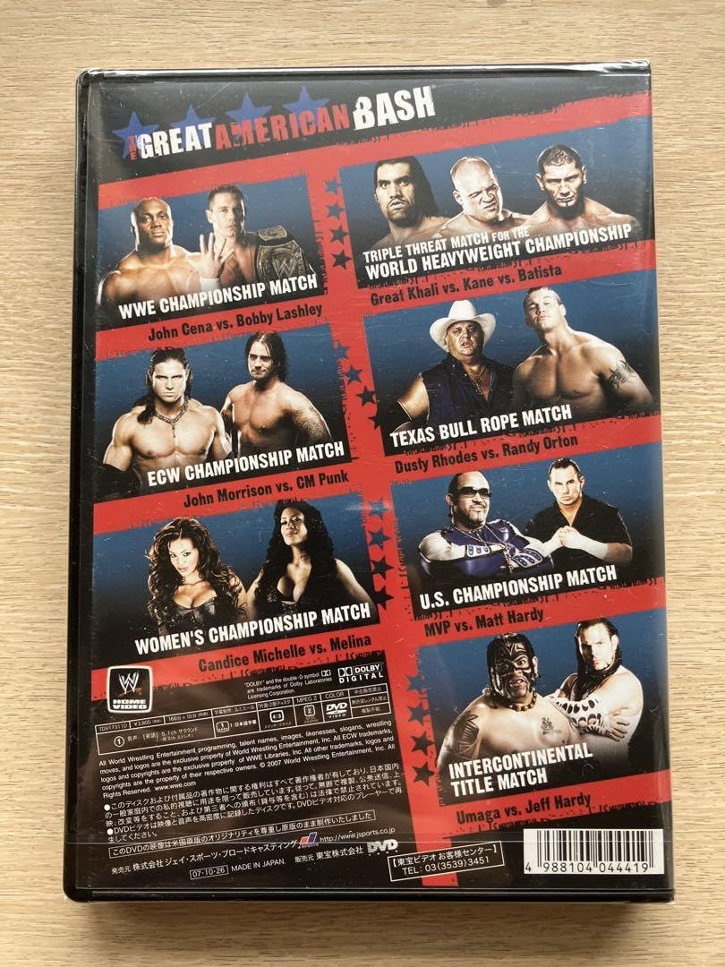 Amazon.co.jp: GREAT AMERICAN BASH 2007 日本語字幕版 : おもちゃ