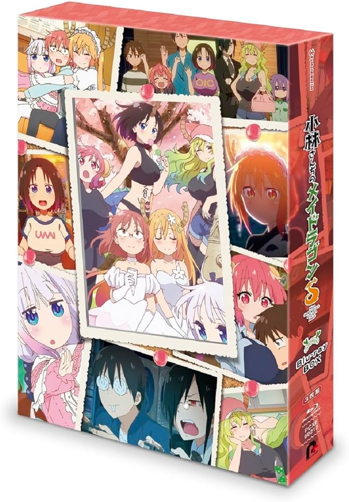 Amazon.co.jp: 小林さんちのメイドラゴン S Blu-ray BOX(特典なし