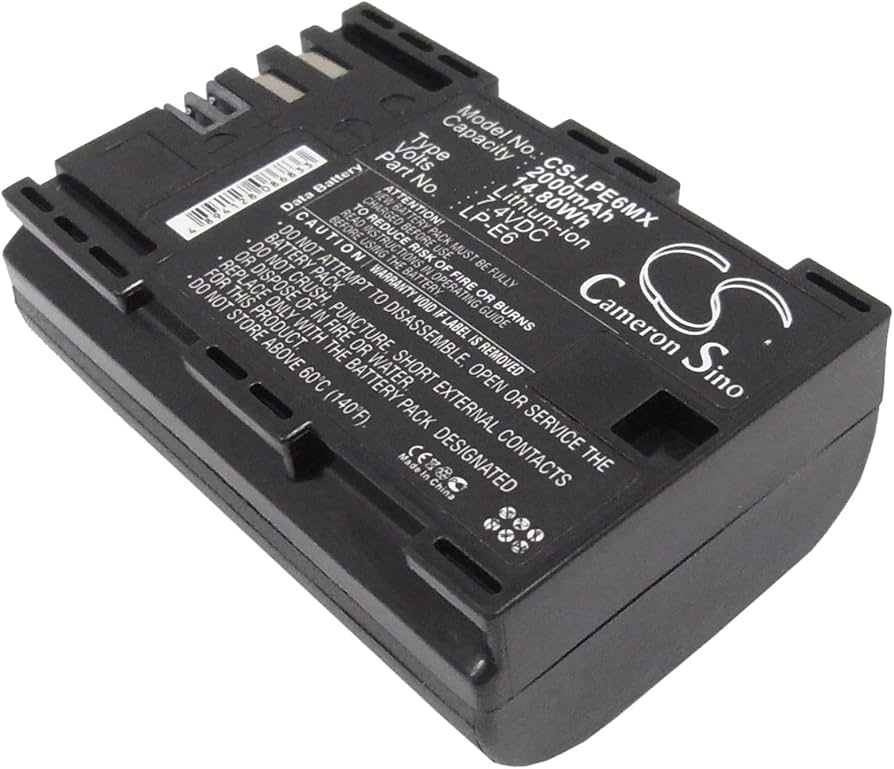 Amazon.com: VI VINTRONS Battery Replacement Compatible for Canon