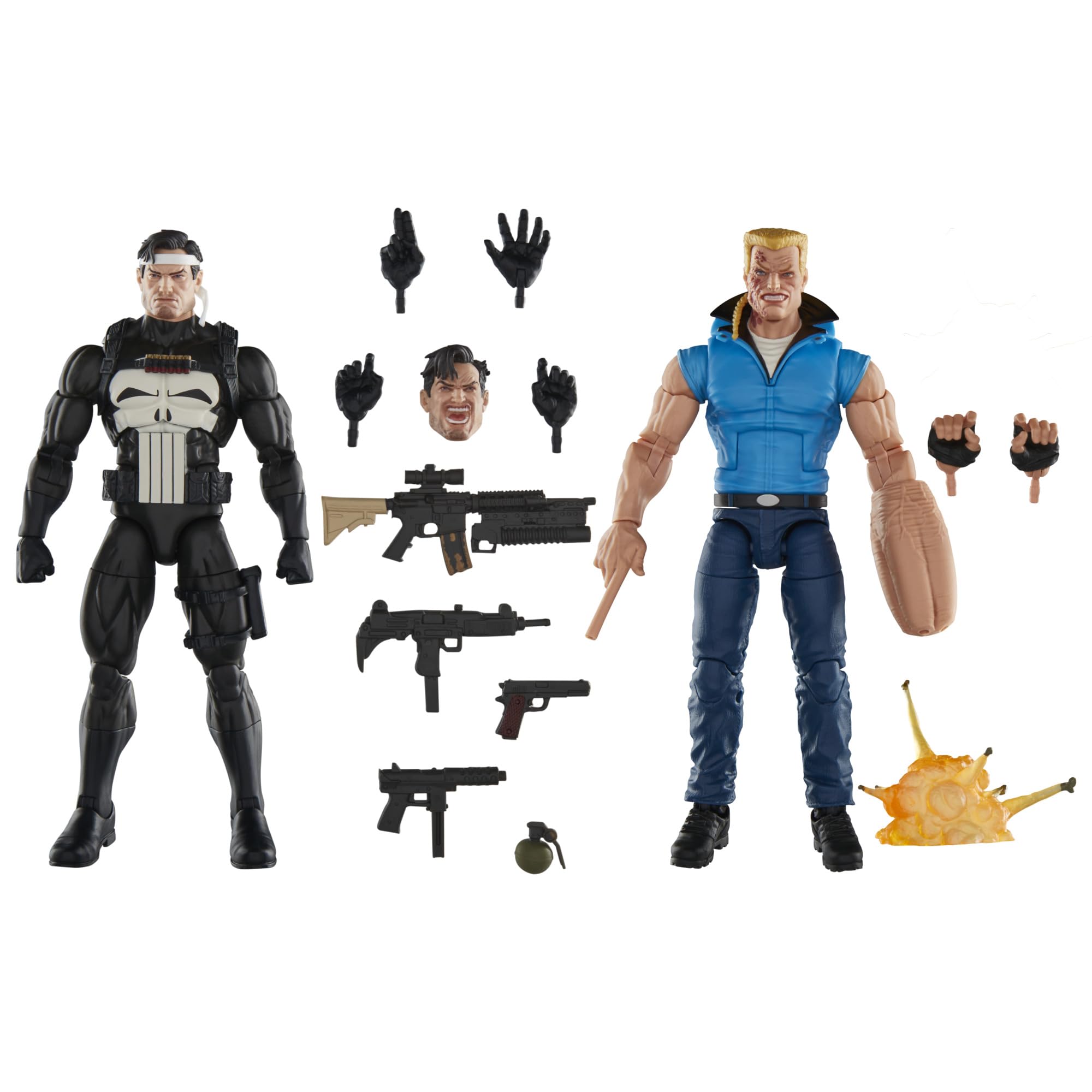 Amazon.com: Marvel Legends Series Punisher and Bushwacker, Comics