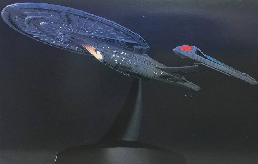 Amazon.com: USS Enterprise NCC-1701-E Bandai Model Kit 1/1700