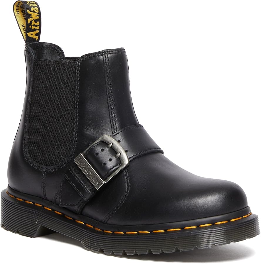 Amazon.com | Dr. Martens Womens 2976 Chelsea Boot, Black Classic