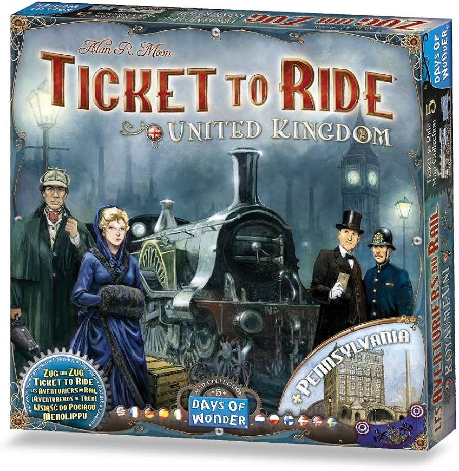 Amazon.co.jp: チケット・トゥ・ライド拡張セット イギリス (Ticket To