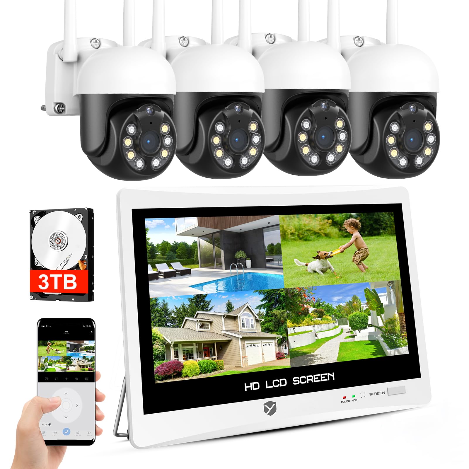 TSP-ISC030 WiFi防犯カメラ 5台セット TSP-ISC030 WiFi防犯カメラ 5台