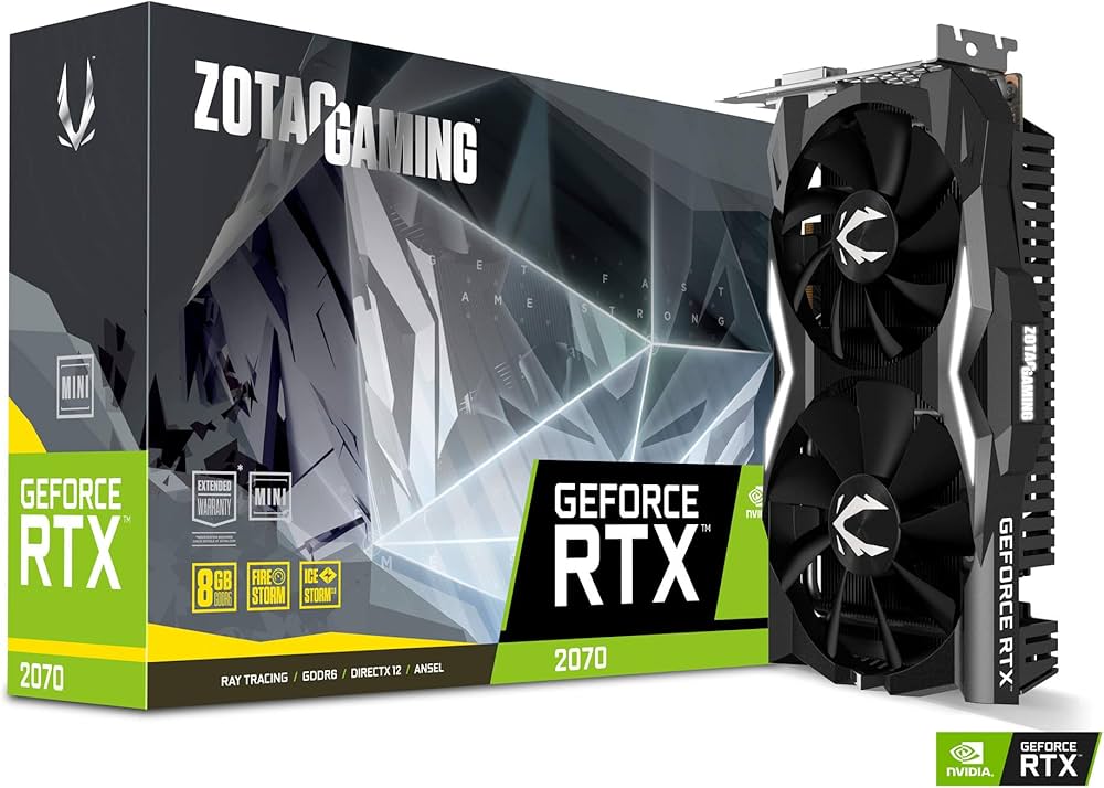 Amazon.co.jp: ZOTAC GAMING RTX 2070 8GB GDDR6 Mini Twin Fan