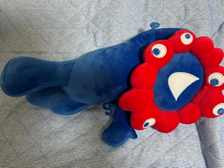 Amazon.co.jp: 大阪万博 ミャクミャク 寝そべり ぬいぐるみ 2等 : おもちゃ