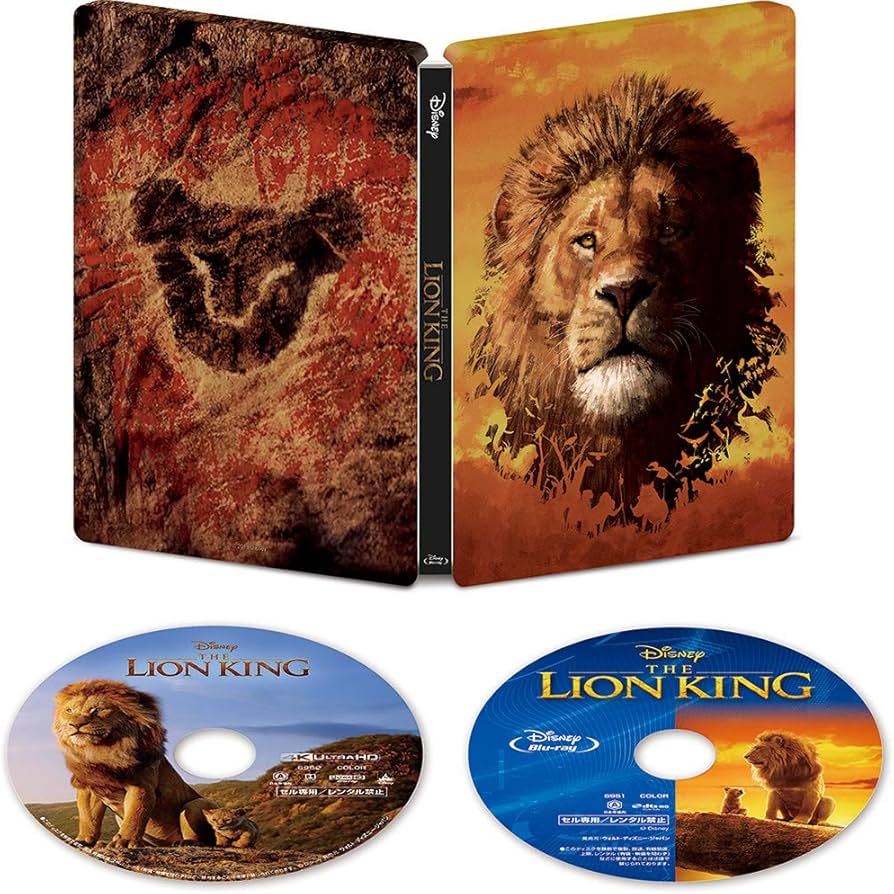 Amazon.co.jp: ライオン・キング 4K UHD MovieNEX スチールブック [4K