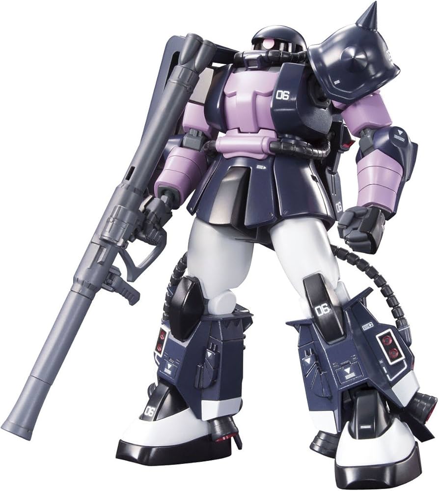 Amazon | HGUC 1/144 MS-06R-1A 黒い三連星ザクII (MSV) | プラモデル 通販