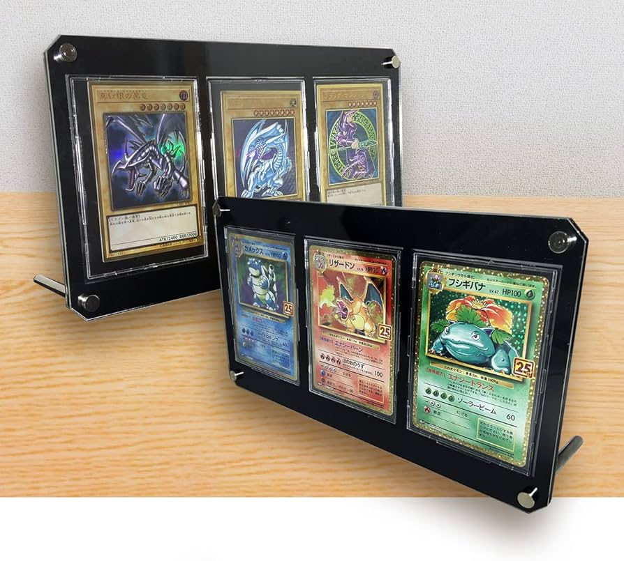 Amazon | Active Style 3連ブラックディスプレイケース スクリュー