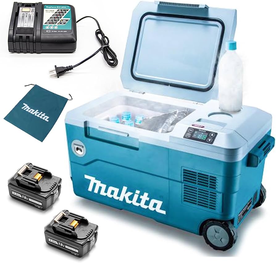 Amazon | マキタ 充電式 保冷温庫 ポータブル冷蔵庫 20L 5点セット