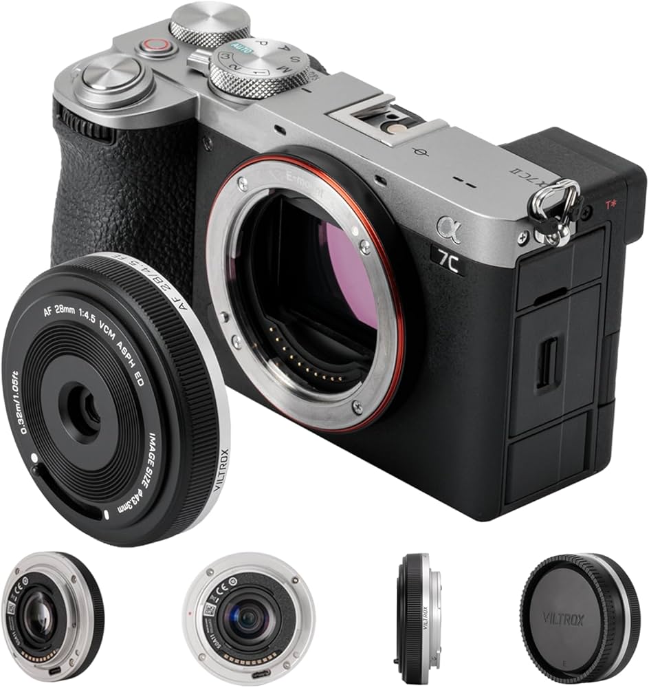 Amazon.co.jp: VILTROX 28mm F4.5 FE ソニーEマウントレンズ用、AF