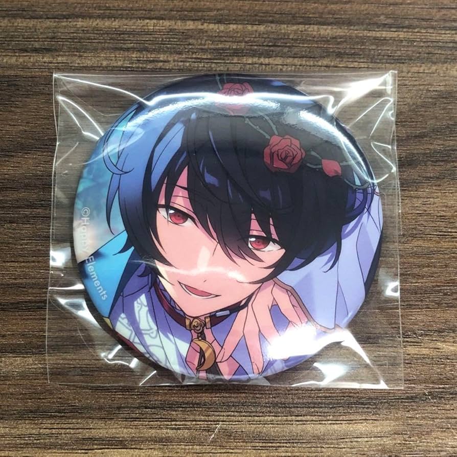 あんスタ キャラバッジ 朔間凛月 あんスタ 朔間凛月 5周年 缶バッジ