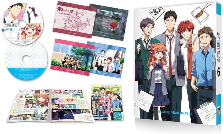 Amazon.co.jp: 月刊少女野崎くん 第6巻 [Blu-ray] : 中村悠一, 小澤亜