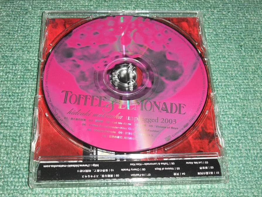Amazon.co.jpCD【松岡英明/Toffee & Lemonade unpluged 2003