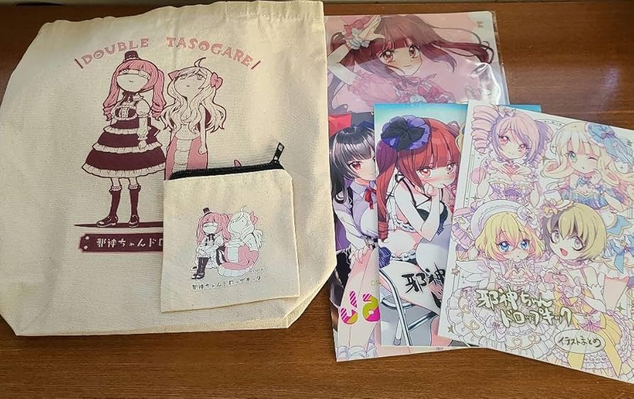 Amazon.co.jp: c103 福のれん 邪神ちゃんドロップキック : 文房具