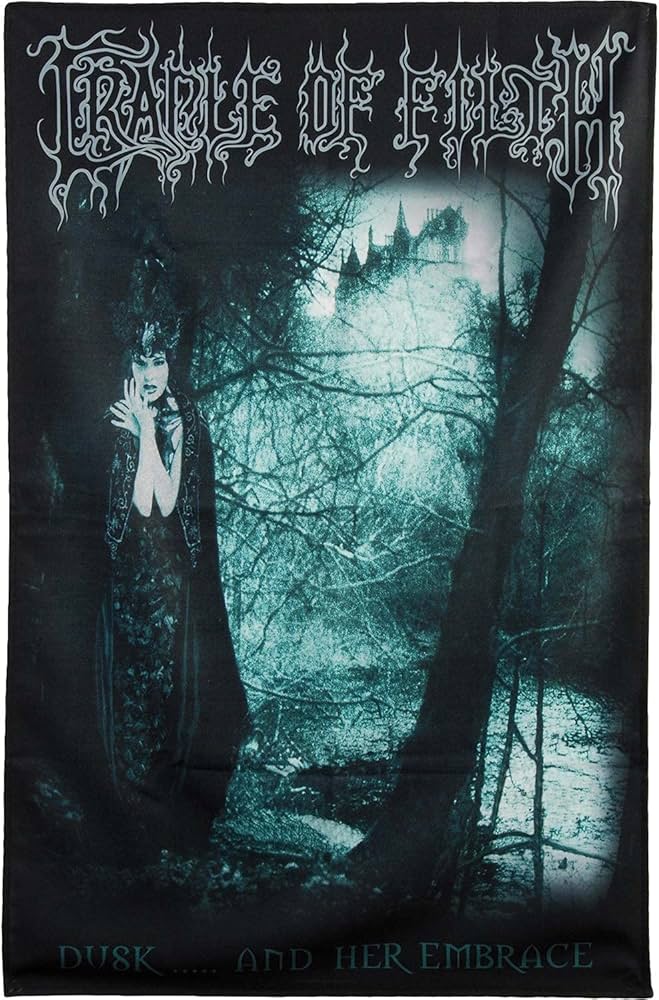 Amazon.com: Cradle of Filth Fabric Poster Flag - Dusk and Her