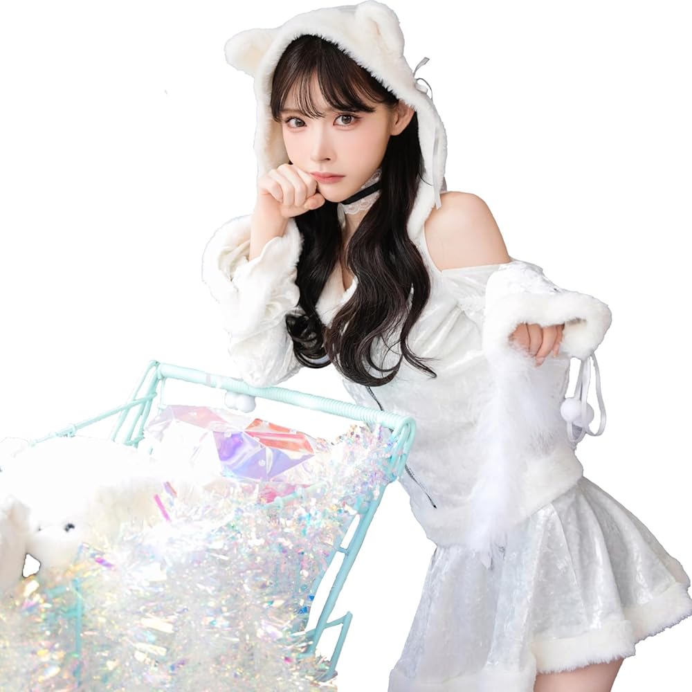 Amazon.co.jp: [Malymoon] ネコ 猫 エンジェル 天使 キャット 猫耳