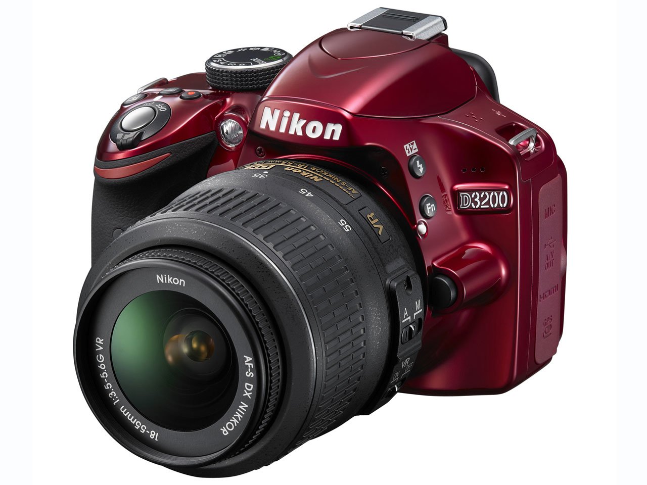 Amazon | Nikon デジタル一眼レフカメラ D3200 ボディー レッド