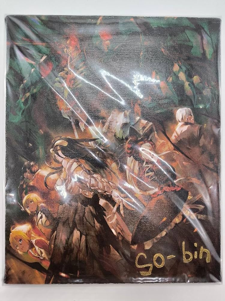 激レア】 オーバーロード サイン入り キャンバスアート so-bin 【公式