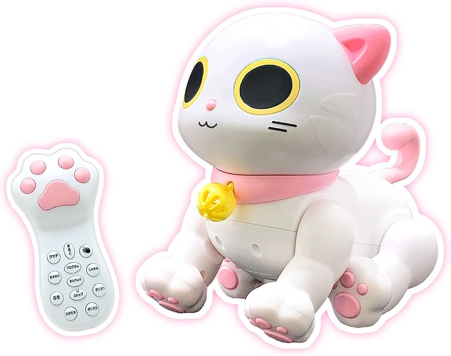 Amazon.co.jp: TKSK ROBO KATTY フレンドリー シロ おもちゃ 電子