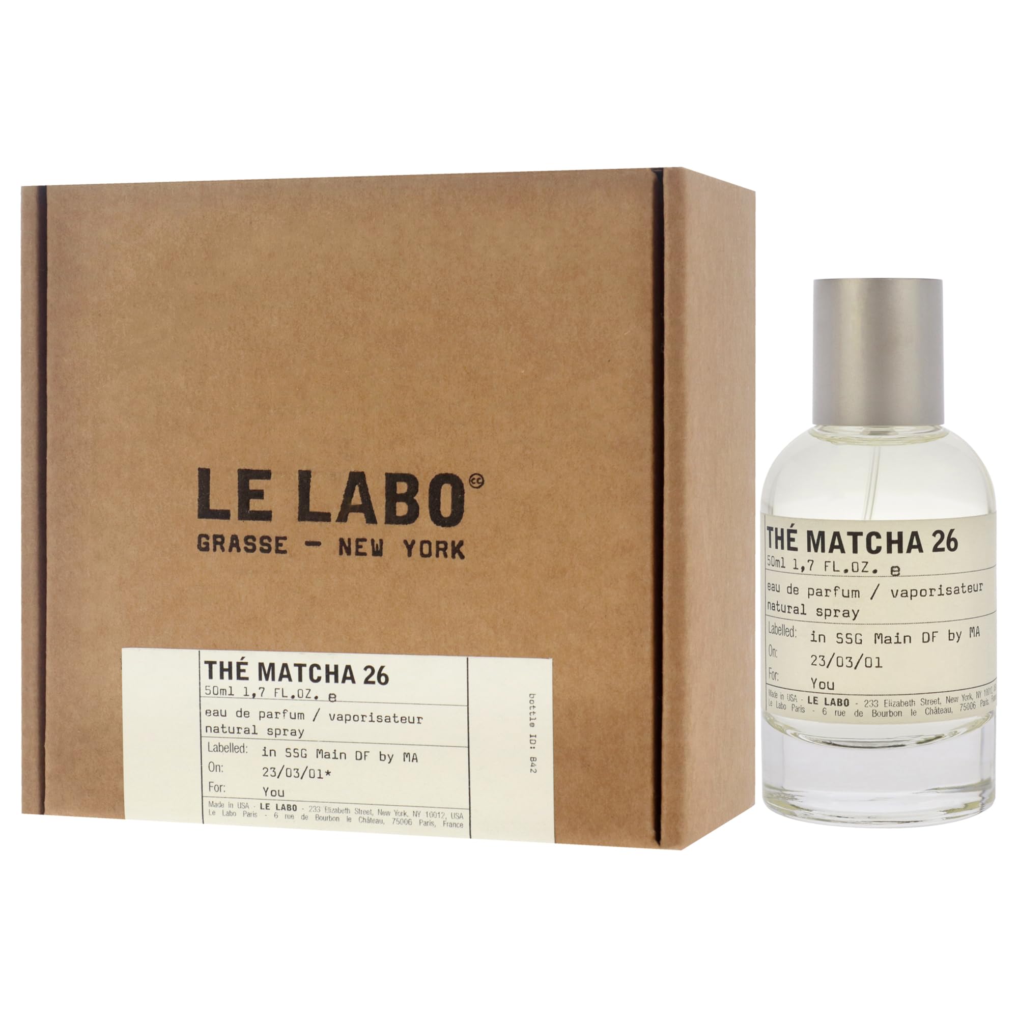 Amazon.com : The Matcha 26 by Le Labo for Unisex - 1.7 oz EDP