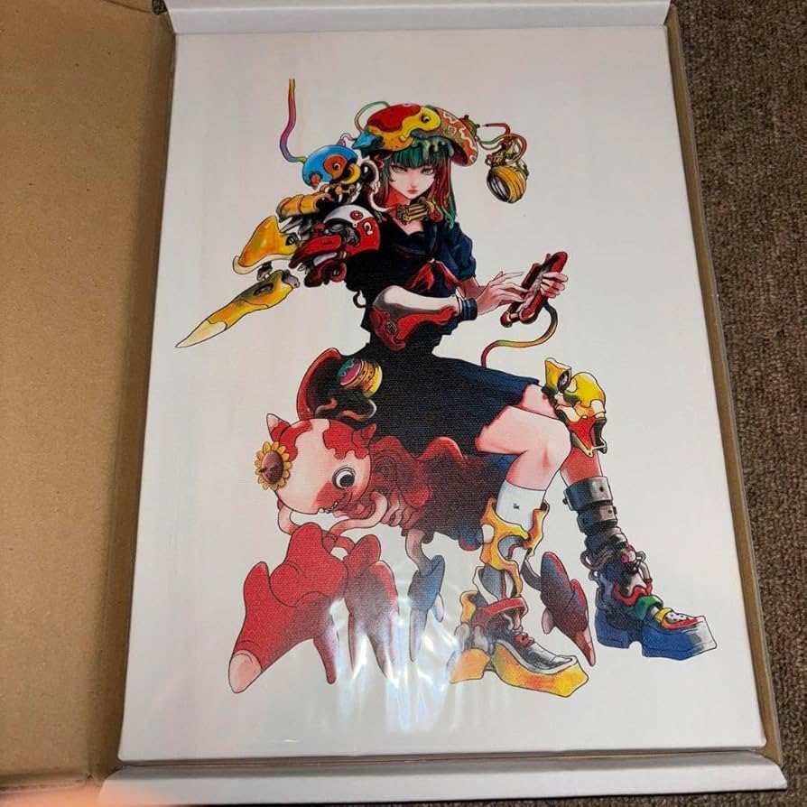 Amazon.co.jp: なつめさんち 原画展 キャンバスアート げん : ホーム