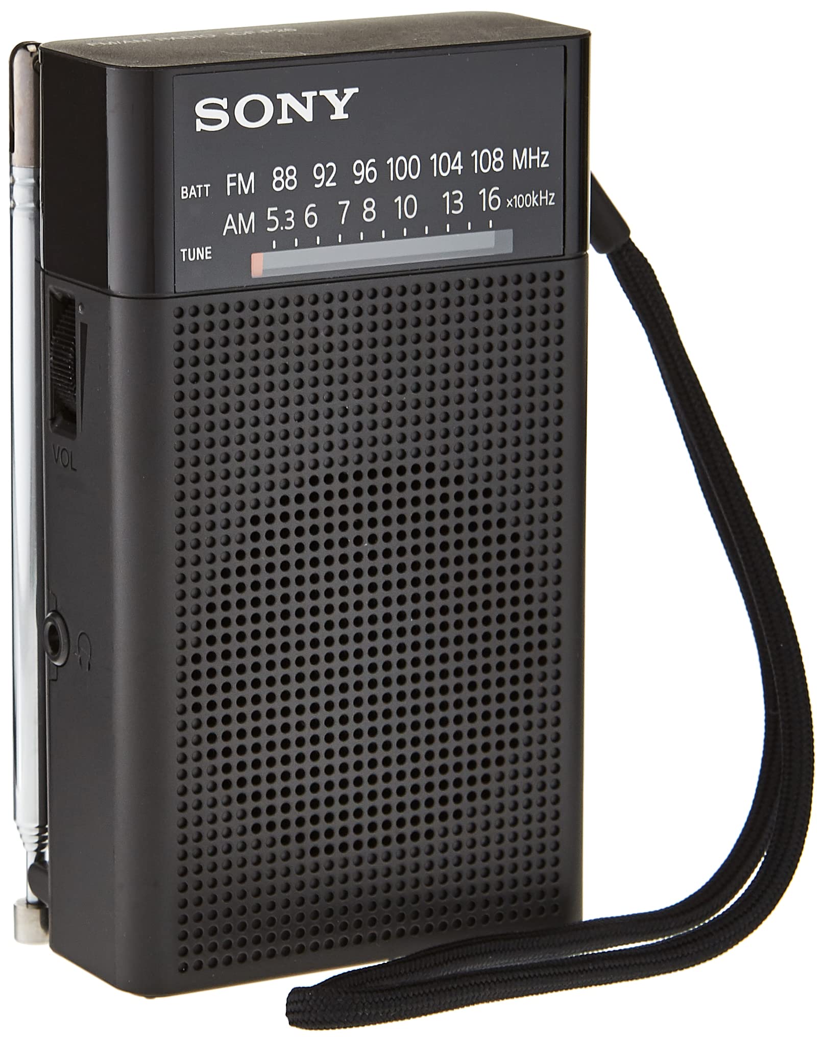 Amazon.com: Sony ICFP26 Portable AM/FM Radio,Black : Electronics