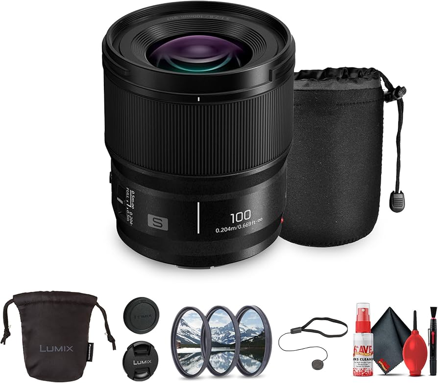 Amazon.com : Panasonic Lumix S 100mm F/2.8 Macro Lens L Mount (S