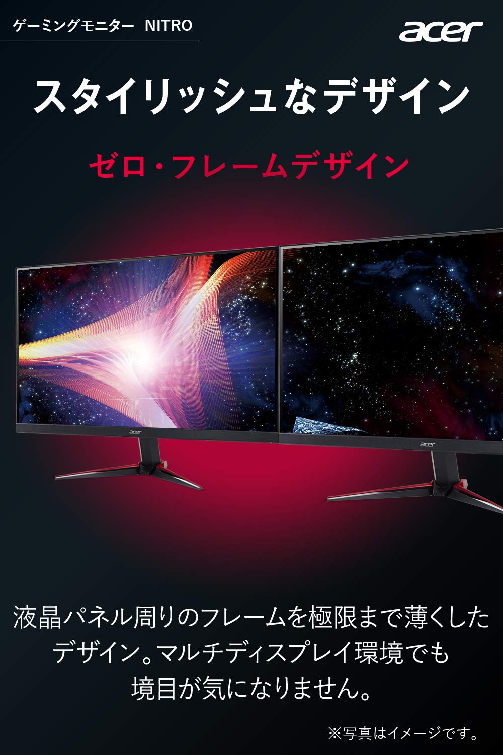 Amazon.co.jp: Acer ゲーミングモニター Nitro VG240YSbmiipfx 23.8