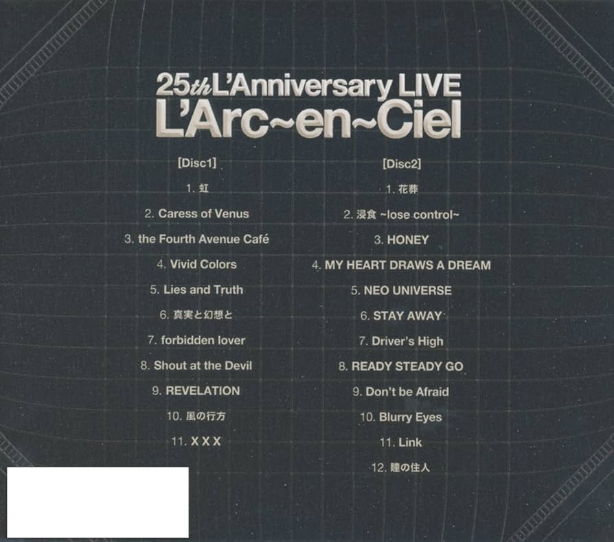 Amazon.co.jp: 25th L'Anniversary LIVE(通常仕様): ミュージック