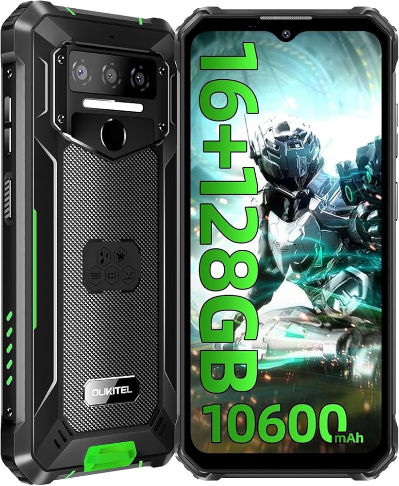 Amazon | OUKITEL WP23 PRO頑丈なスマートフォン、16GB RAM + 128GB