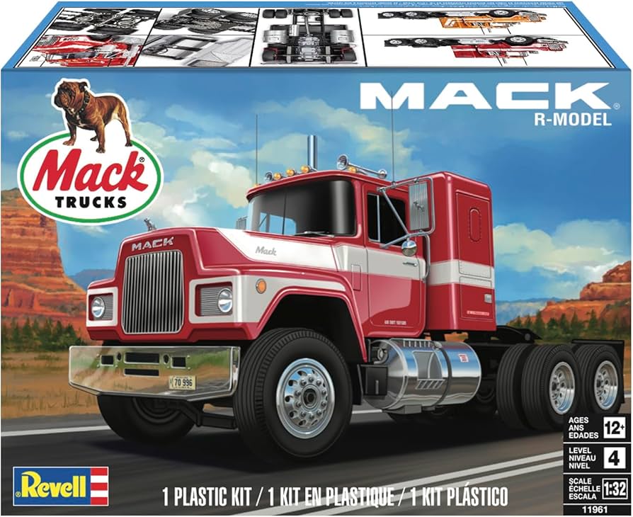 Amazon | Revell モノグラム 11961 Mack R コンベンショナルトラック 1