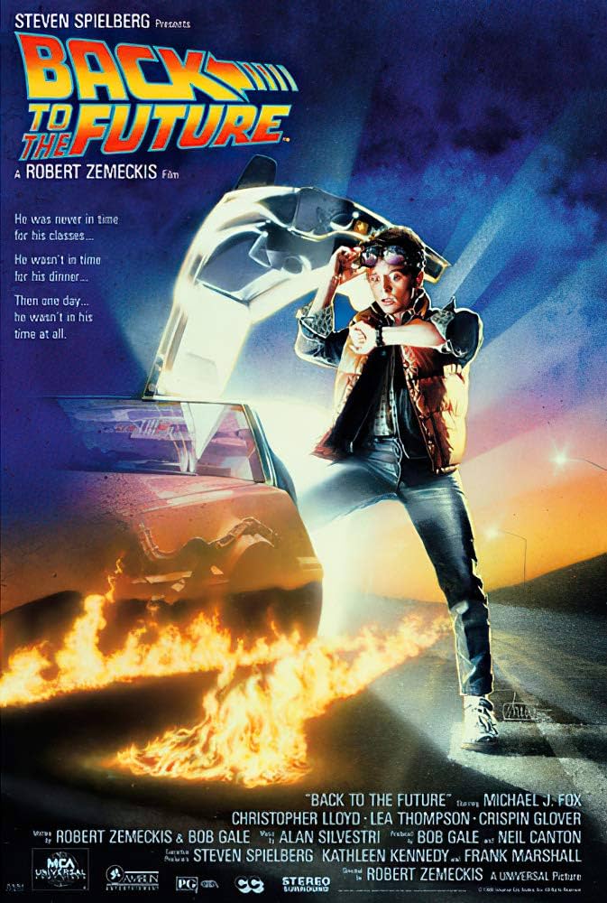 Amazon.co.jp: Back to the Future – 映画ポスター/印刷（レギュラー