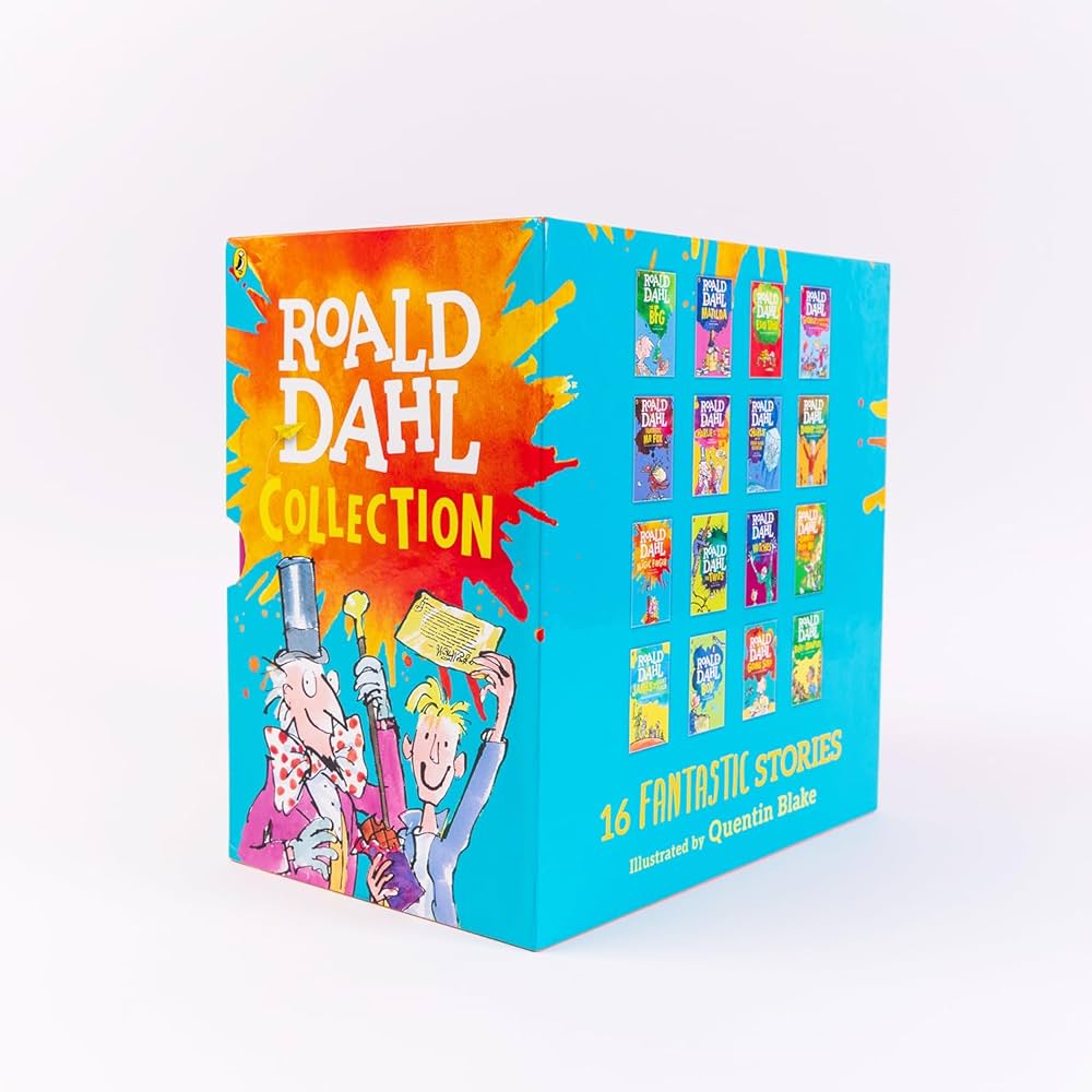 Roald Dahl Collection 16-Book Boxed Set (2018 Edition) : Dahl
