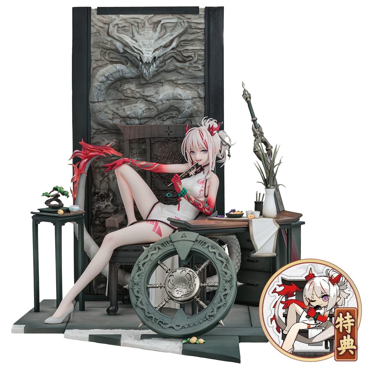 Amazon.co.jp: AniGameアークナイツ ニェン 楽逍遥ver.1/7スケール PVC