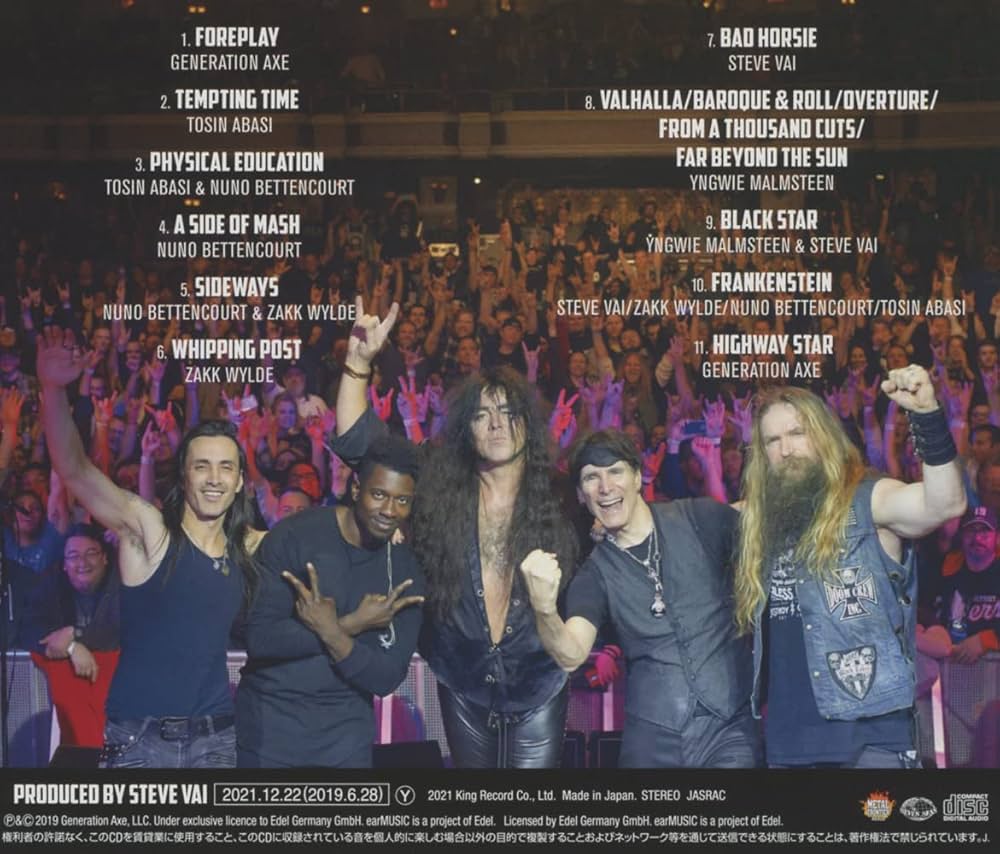 Generation Axe - The Guitars That Destroyed The World: Live In